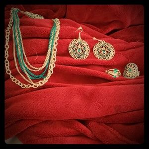 4 piece jewelry set